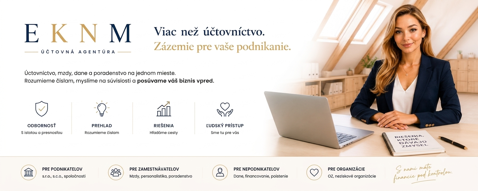 EKNM ekonomické riešenia ktoré dávajú zmysel aby čísla hrali vo Váš prospech